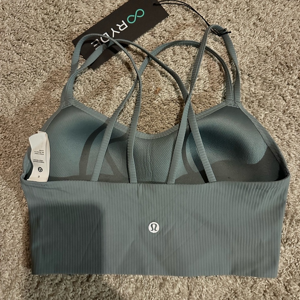 lululemon athletica Strappy Gray Bra